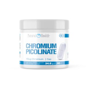CHROMIUM PICOLINATO | PICOLINATO DE CROMO | 60 CÁPSULAS