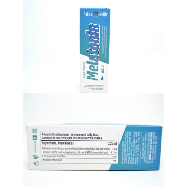 MELATONIN LIQUID | MELATONINA | 50 ML - Imagen 4
