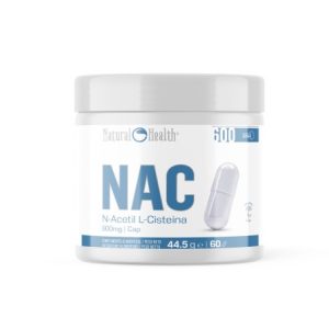 NAC 600mg | N-ACETILCISTEÍNA | 60 CÁPSULAS