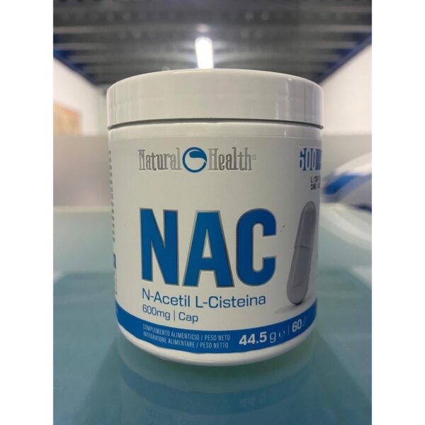 NAC 600mg | N-ACETILCISTEÍNA | 60 CÁPSULAS - Imagen 4