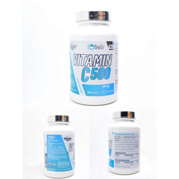 VITA C 500 | VITAMINA C | 100 CÁPSULAS - Imagen 2
