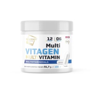 VITAGEN | COMPLEJO MULTIVITAMÍNICO A+B+C+D+E | 100 Cápsulas