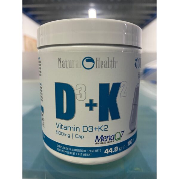 VITAMIN D3+K2 90 CÁPSULAS - Imagen 2