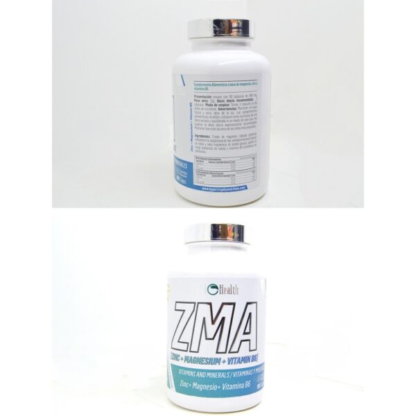 ZINC + MAGNESIO + B6 | COMPLEJO MINERAL HORMONAL | 90 CÁPSULAS - Imagen 3