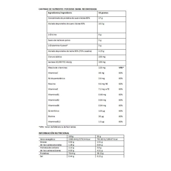 ISACT CFM ISOLATE | PROTEÍNA ISOLATE | 1KG - Imagen 3