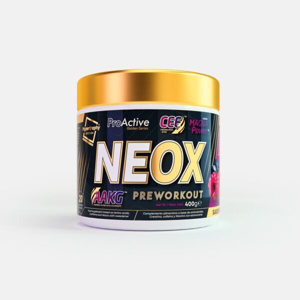 NEOX PRE WORKOUT | PRE-EENTRENAMIENTO | 400GR - Imagen 3