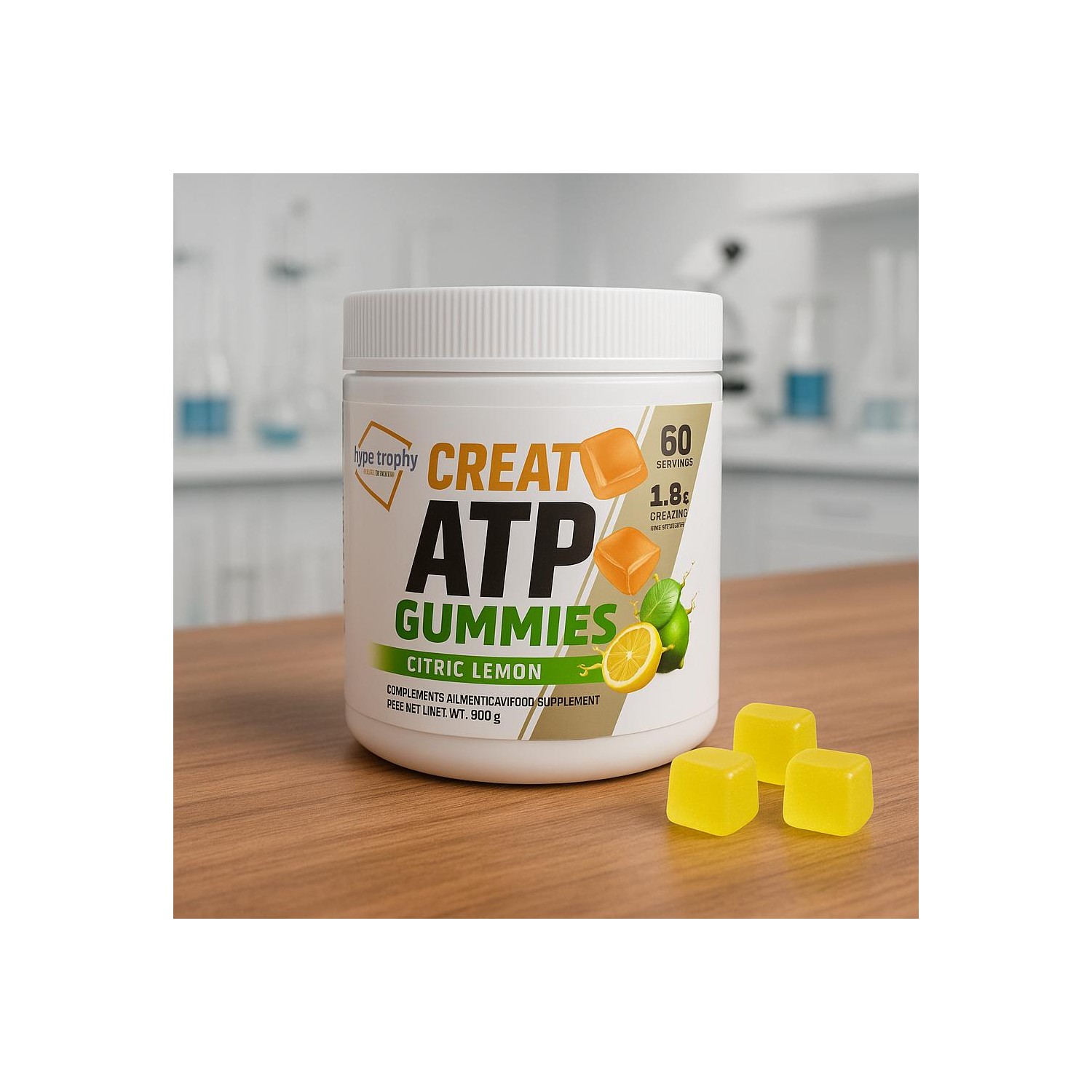 CREATINE GUMMIES 120 UNID. CITRIC LIMON - Imagen 2