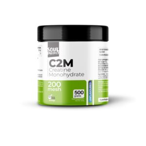 C2M CREATINE MONOHIDRATE | CREATINA MICRINIZADA | 500GR